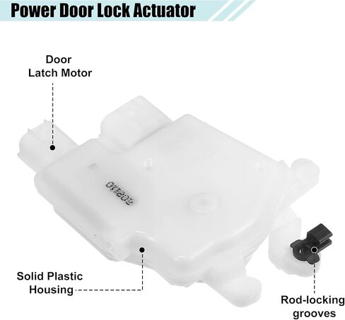 ACROPIX Rear Right Passenger Side Door Latch Lock Actuator Replacement Fit for Honda Odyssey - Pack of 1 White in Saudi Arabia