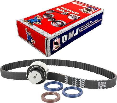 DNJ TBK420 Timing Belt Kit for 1997-2004 Ford Mercury Escort Focus Tracer 2.0L L4 8V SOHC 1989cc in Saudi Arabia