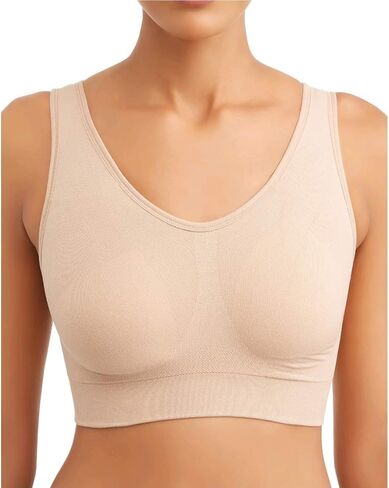 حمالة صدر Secret Treasures Fawn باللون البيج المريح - مقاس صغير in Kuwait