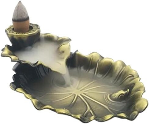 Elegant Incense Holder – Bronze Zinc Alloy Fish Design for Home Decor & Aromatherapy in Saudi Arabia