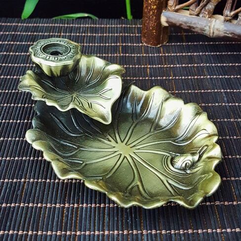 Elegant Incense Holder – Bronze Zinc Alloy Fish Design for Home Decor & Aromatherapy in Saudi Arabia
