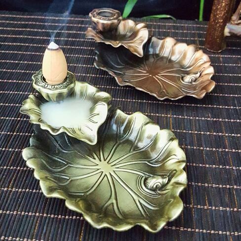 Elegant Incense Holder – Bronze Zinc Alloy Fish Design for Home Decor & Aromatherapy in Saudi Arabia