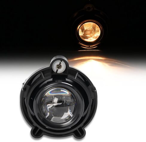 HECASA Fog Light Assembly Compatible with 2013-2017 Chevy Chevrolet Traverse Replacement for GM2593157 10335108 Front Bumper Driving Fog Lamp Driver or Passenger Side - 1 Pc in Saudi Arabia