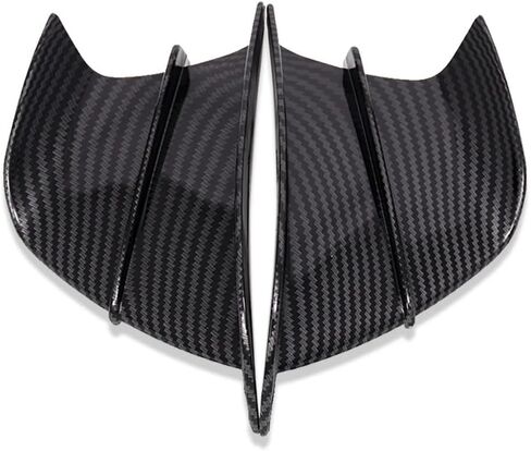 Motorcycle Front Wing Spoiler for Suzuki Gsxr 600/750/1000 Vstrom 650 Burgman 400/650 Gsx S750/S1000 Motorcycles Accessories Winglet Aerodynamic Wing Kit (Color : 1) in Saudi Arabia