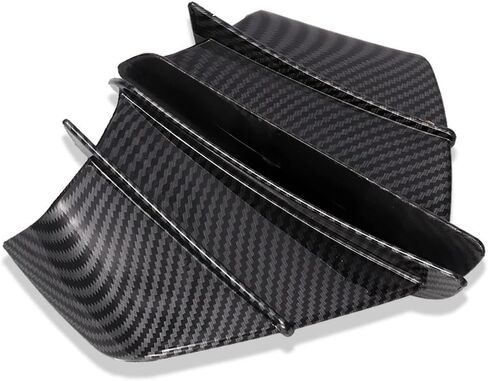Motorcycle Front Wing Spoiler for Suzuki Gsxr 600/750/1000 Vstrom 650 Burgman 400/650 Gsx S750/S1000 Motorcycles Accessories Winglet Aerodynamic Wing Kit (Color : 1) in Saudi Arabia