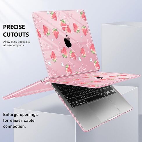 May Chen Compatible with M3 MacBook Air 15 Inch Case Model A3114 A2941 M2 Chip 2024 2023 Release, Plastic Hard Shell Case with MacBook Air 15.3 inch,Traditional in Kuwait