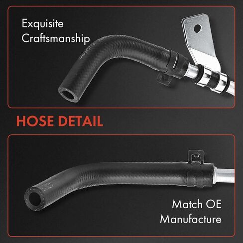 A-Premium Power Steering Hose Pressure & Return & Reservoir Hose Line Assembly Compatible with Toyota Corolla Chevrolet Prizm 1998-2002 1.8L 4-PC Set in Saudi Arabia