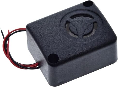 QSI-4840 Anti-Theft Car Burglar Alarm 6/12/15V 120dB Active High Decibel Buzzer Safe Box Burglar Alarm Car Accessories in Saudi Arabia