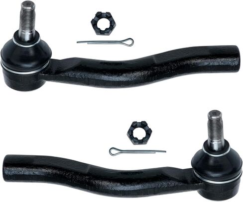 Detroit Axle - Front 8pc Suspension Kit for 06-13 Toyota Yaris, 2 Sway Bars 4 Outer Inner Tie Rods 2 Boots 2006 2007 2008 2009 2010 2011 2012 2013 Replacement in Saudi Arabia