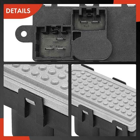 A-Premium HVAC Blower Motor Resistor Compatible with Dodge Dart 2014-2016, 1.4L 2.0L 2.4L in Saudi Arabia