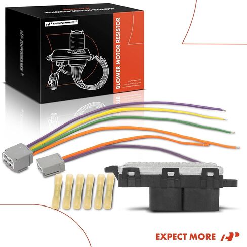 A-Premium HVAC Blower Motor Resistor Compatible with Dodge Dart 2014-2016, 1.4L 2.0L 2.4L in Saudi Arabia