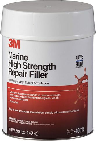 3M Marine حشو إصلاح عالي القوة، 46014، 1 جالون، أبيض، جالون in Saudi Arabia