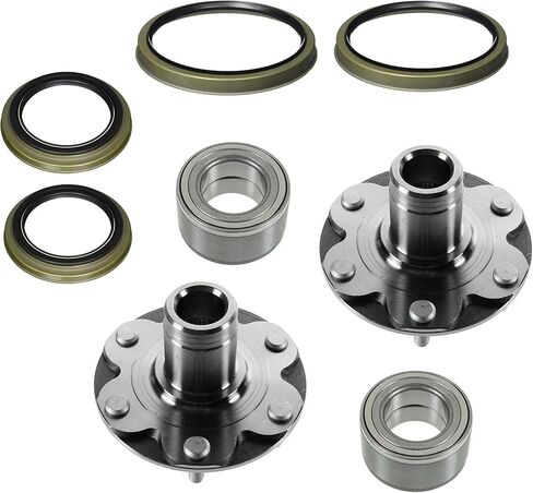 DTA 2 Front Wheel Hub Wheel Bearing Kits with Seals Compatible with 4WD 4Runner Sequoia Tundra Replace Dorman Number 930-417, 517011 for 4WD Only. Front Left and Right in Saudi Arabia