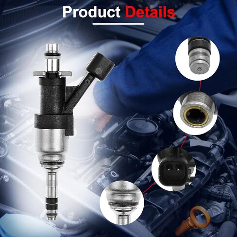 FJ1217 Fuel Injectors 8Pcs Fits for Chevy Silverado 1500/ Tahoe, GMC Sierra 1500/ Yukon 2014 2015 2016 2017 2018 2019 5.3L V8 OE 12628422 12656005 12668390 12668649 12623116 in Saudi Arabia