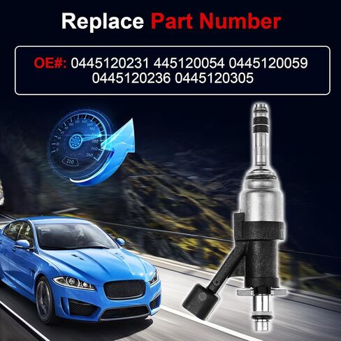 FJ1217 Fuel Injectors 8Pcs Fits for Chevy Silverado 1500/ Tahoe, GMC Sierra 1500/ Yukon 2014 2015 2016 2017 2018 2019 5.3L V8 OE 12628422 12656005 12668390 12668649 12623116 in Saudi Arabia
