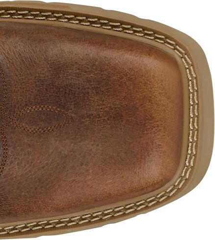 Justin Daywork 11" Waterproof Men's Leather Work Boots with Durable Slip-Resistant Sole, Safety Toe, Comfortable Fit in Saudi Arabia