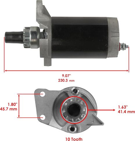 Caltric Starter Compatible with Onan B43E B43G B48G 1979-Up in Saudi Arabia