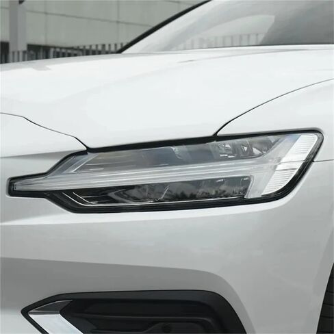 Compatible for Volvo S60 2020 2021 2022 2023 Car Front Headlight Glass Cover Transparent Replacement Lampshade PC Headlight Shell Cover(2Pcs Left And Right) in Saudi Arabia