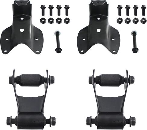 Rear Leaf Spring Rearward Shackle Bracket Kit 722-016 722-019 for 1997-2003 Ford F150 for 1997-1999 Ford F250 for 2002 Lincoln Blackwood in Saudi Arabia