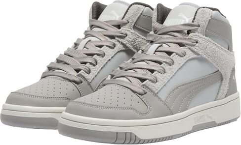 PUMA Mens Rebound Layup Sl Timeless High Sneakers Shoes Casual - Grey in Saudi Arabia