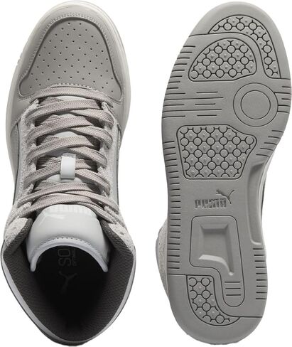 PUMA Mens Rebound Layup Sl Timeless High Sneakers Shoes Casual - Grey in Saudi Arabia
