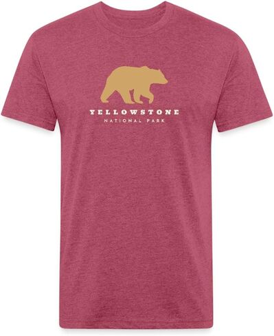 تي شيرت Timpanogos Hiking Co. Yellowstone Bear - قميص مطبوع عليه Yellowstone للرجال والنساء - تي شيرت برسومات الدب in Saudi Arabia
