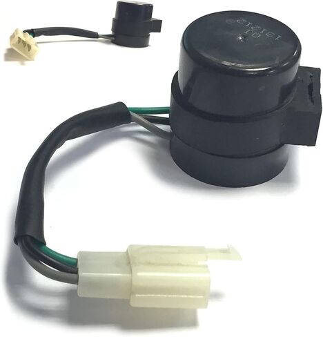 TURN SIGNAL BLINKER FLASHER RELAY WITH RUBBER HOLDER 3 PIN 12 VOLT GY6 CHINESE SCOOTER MOPED ATV TAOTAO JONWAY JMSTAR BENZHOU BMS SUNL VIP SCHWINN PEACE ZNEN BAJA YIBEN TANK JCL ROKETA PEACE ETC. in Saudi Arabia