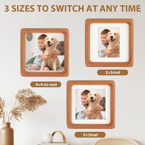 11x14 Picture Frame My First Year Photo Frame Baby Keepsake with Double Mat – 12 Small 2x3 & One 4x6 Photo Openings/with 8x10 Mat, Real Glass, Natural Teak Wood Frame for Wall or Tabletop Display in Saudi Arabia