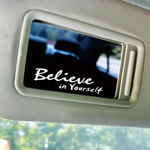 3 قطع من ملصقات السيارات المصنوعة من الفينيل من Just Breathe Mirror للنساء ملصقات مرآة الغرور للفتيات in Kuwait