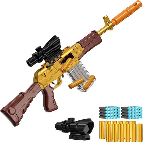 Toy Gun Models Foam Blasters Guns for Kids Children Ages 6+ 7 8-12 Year Old Boys Girls Teens Sniper Soft Bullet Dart Shotgun Ejecting Rifle Christmas Halloween Birthday Revolver Pistol in Saudi Arabia