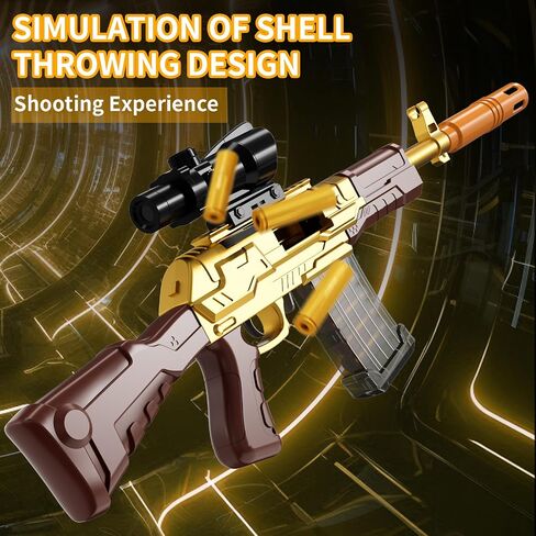 Toy Gun Models Foam Blasters Guns for Kids Children Ages 6+ 7 8-12 Year Old Boys Girls Teens Sniper Soft Bullet Dart Shotgun Ejecting Rifle Christmas Halloween Birthday Revolver Pistol in Saudi Arabia