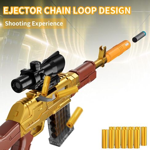 Toy Gun Models Foam Blasters Guns for Kids Children Ages 6+ 7 8-12 Year Old Boys Girls Teens Sniper Soft Bullet Dart Shotgun Ejecting Rifle Christmas Halloween Birthday Revolver Pistol in Saudi Arabia