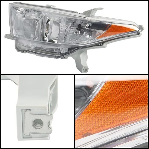 munirater Headlights Lamps Set Left & Right Side Replacement for 2011 2012 2013 Highlander in Saudi Arabia