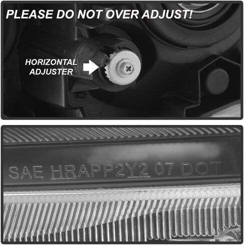 ACANII - For Upgrade Black 2010-2011 Toyota Prius Halogen Headlights Headlamps Driver + Passenger Side in Saudi Arabia