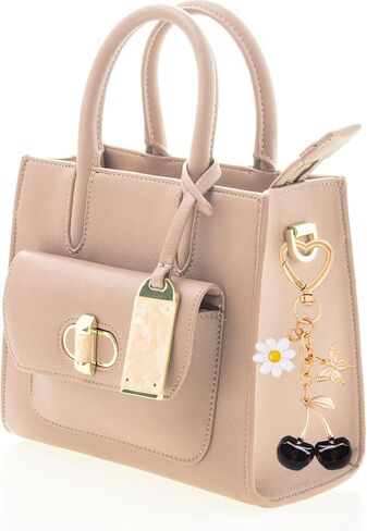 Cute Cherry Keychain Bag Charm for Women Bag Decor Gift for Holiday Birthday Christmas in Saudi Arabia
