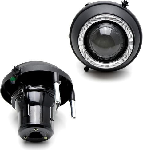 iJDMTOY استبدال مباشر لعدسات العرض الضوئية لمصابيح الضباب المتوافقة مع Mini Cooper 2007-14/15 R55 R56 R57 R59 R60 R61 (جيد مع جميع مصادر الضوء، المصابيح غير متضمنة) in Saudi Arabia