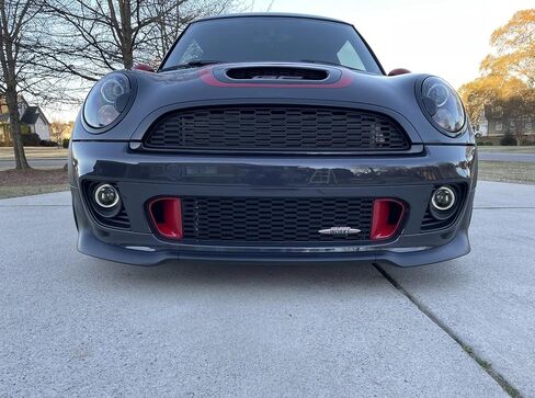 iJDMTOY استبدال مباشر لعدسات العرض الضوئية لمصابيح الضباب المتوافقة مع Mini Cooper 2007-14/15 R55 R56 R57 R59 R60 R61 (جيد مع جميع مصادر الضوء، المصابيح غير متضمنة) in Saudi Arabia