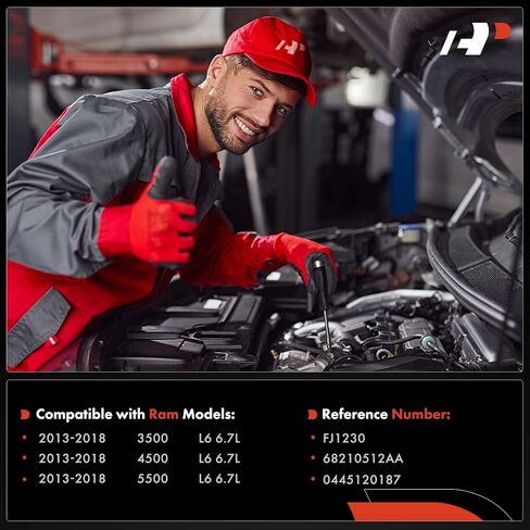 حاقن وقود ممتاز متوافق مع Ram 3500 4500 5500، 2013 2014 2015 2016 2017 2018، 6.7L، استبدال #68210512AA in Saudi Arabia