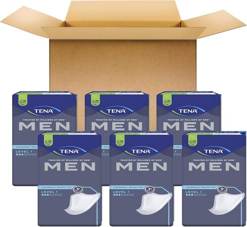 TENA MEN Guard for Men - High Absorbency Incontinence Protector (LEVEL3 6 PAC) in Saudi Arabia