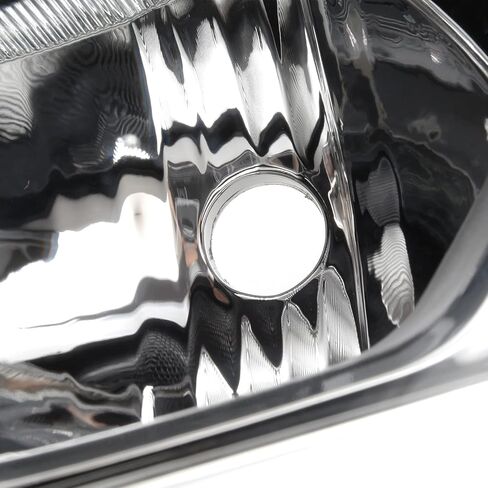 AKKON - Fits 2016-2017 Honda Accord LX 4Door Sedan [Halogen Type] Projector Headlight Chrome Headlamp Driver Left Side in Saudi Arabia