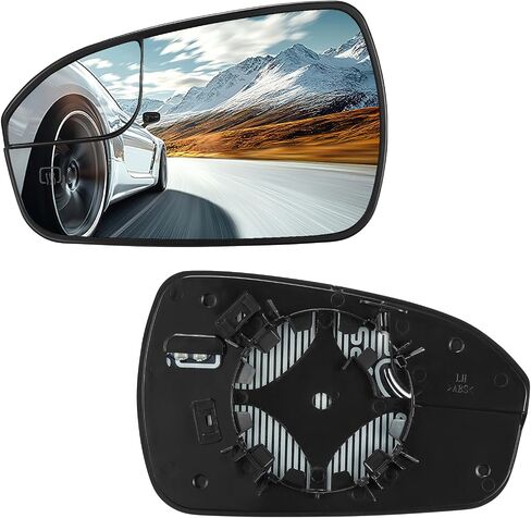 Passenger Right Side Heated Mirror Glass DS7Z-17K707-B DS7Z17K707B Compatible With Ford Fusion 2013-2020 Passenger Right Side Rear View Mirror Convex Glass with Rear Holder & Backing Plate in Saudi Arabia