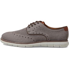 Johnston & Murphy Unisex-Child Holden Knit Wing Tip (Little Big Kid) Oxford