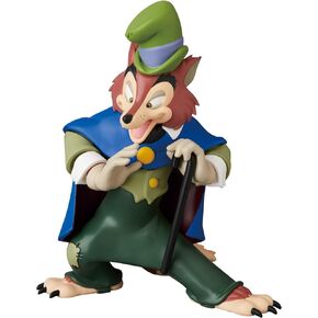 Disney: Pinocchio John Worthington Foulfellow Ultra Detail Figure, Multicolor