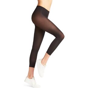 Women's Pure Matte 50 Denier Footless Tights, Designer Hosiery, Casual or Dress, Semi-Opaque Mid-Thick, Nylon