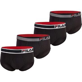 ملابس داخلية قصيرة للرجال من Fila ذات ارتفاع عادي مع حقيبة، 4 قطع من الملابس الداخلية بدون علامات in Saudi Arabia