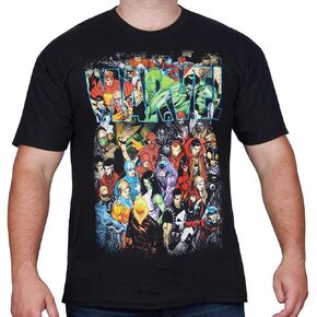 Marvel Men's Team Ups Group Shot T-Shirt