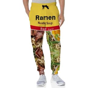 3D Novelty Print Sweatpants for Men, Funny Joggers Pants Men's Casual Drawstring Athletic Loose-fit Pant Father's Day