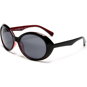 Women's Sunglasses Polarized Lens Oversized Frame Retro Audrey Hepburn Style