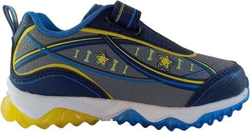 Nickelodeon Boy's Paw Patrol Chase and Marshall Light Up Sneakers (Navy/Yellow, Numeric_10) in Saudi Arabia