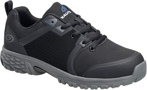 حذاء عمل رياضي Nautilus Zephyr للرجال من FSI: مقاوم للزيوت والانزلاق، غطاء آمن لأصابع القدم من سبائك الألومنيوم، ثابت، N1312- أسود، مقاس 9.5 متوسط in Kuwait